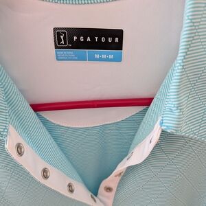 PGA Tour Men's Blue Polo Shirt